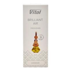 Ароматизатор для автомобиля VITOL Brilliant Air Amber 8мл Фото 1