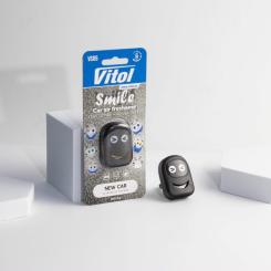 Ароматизатор для автомобиля VITOL Smile New car 4мл Фото 1