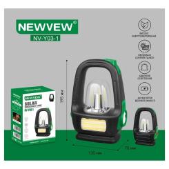 Фонарь NEWVEW NV-Y03-1 Solar Panel 2400mAh Green Фото 5