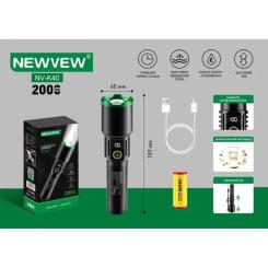 Фонарь NEWVEW NV-K40 6000mAh Black Фото 3