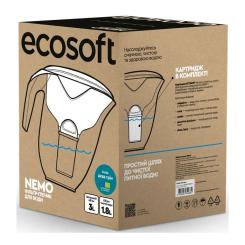Фильтр-кувшин Ecosoft НЕМО зелений 3л 1 шт Фото 11