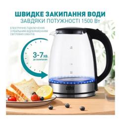 Электрочайник WINNINGSTAR ST-6017 Silver Фото 5