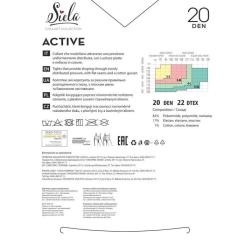 Колготы Siela Collant Active 20 Den Shade - 6XL Фото 1