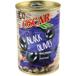 Овощная консервация Oscar foods Маслины с косточкой 400 г Фото