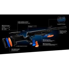 Пневматическая винтовка Stoeger RX20 TAC Black ОП 3-9х40АО Фото 4