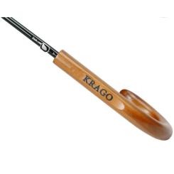 Зонт Krago Wooden Black Stripes тростина коричнева Фото 2