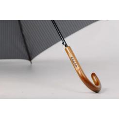 Зонт Krago Wooden Black Stripes тростина коричнева Фото 3