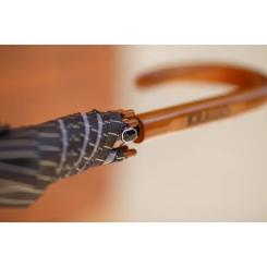 Зонт Krago Wooden Black Stripes тростина коричнева Фото 5