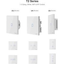 Переключатель Sonoff T2EU3C-TX Фото 8