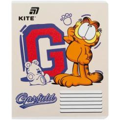 Тетрадь Kite Garfield, 18 аркушів, клітинка Фото 6