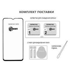 Стекло защитное Dengos Full Glue Samsung Galaxy M17e Black Фото 4