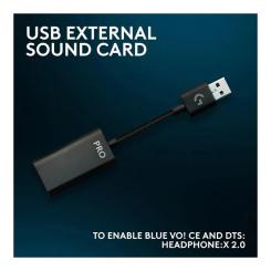 Наушники Logitech G PRO X SE Wired USB Black Фото 5