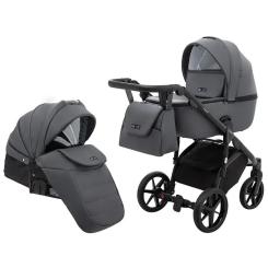 Коляска Adamex 2 в 1 Nola Eco SA-5 графіт Фото
