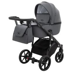 Коляска Adamex 2 в 1 Nola Eco SA-5 графіт Фото 1