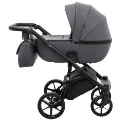 Коляска Adamex 2 в 1 Nola Eco SA-5 графіт Фото 2