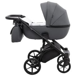 Коляска Adamex 2 в 1 Nola Eco SA-5 графіт Фото 3