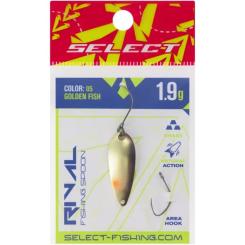Блесна Select Rival 1.9g 30mm 05 Golden Fish Фото 1