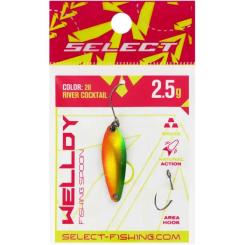 Блесна Select Welldy 2.5g 31mm 28 River Cocktail Фото 1