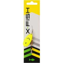 Блесна X-Fish Stark 9.5g 4 Nikel UV lime Фото 1