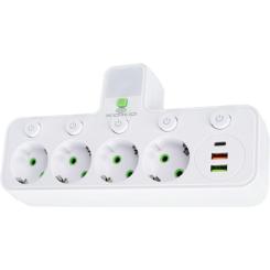 Сетевой фильтр питания XoKo XK-SPW-4-2-1-WH Фото 6
