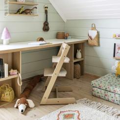 Стульчик для кормления Stokke Tripp Trapp, Heather Mauve ліловий Фото 1