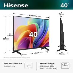 Телевизор Hisense 40A4S Фото 1