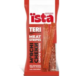 Мясные снеки ЇSTA Meat Stripes ТЕРЫЕ сырокопченые 60 г Фото