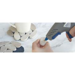 Клеевой пистолет Dremel GlueGun 930, стрижні 7мм, 105-165° 0.2кг Фото 2
