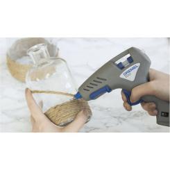 Клеевой пистолет Dremel GlueGun 930, стрижні 7мм, 105-165° 0.2кг Фото 4
