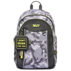 Рюкзак школьный Yes Grey TS-60L Фото 1