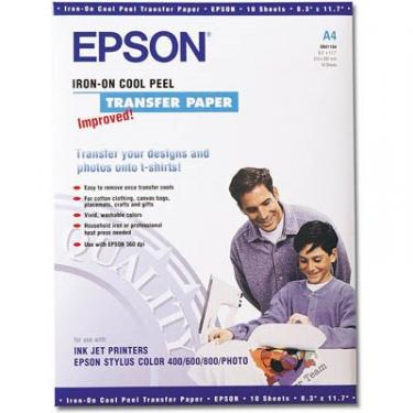 Бумага Epson A4 Iron-On Cool Peel Transfer Paper Фото
