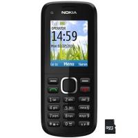 Мобильный телефон Nokia C1-02 Black Фото
