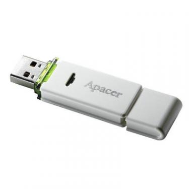 USB флеш накопитель Apacer 8GB AH223 white USB 2.0 Фото 4