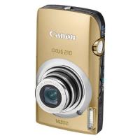 Цифровой фотоаппарат Canon IXUS 210is gold Фото