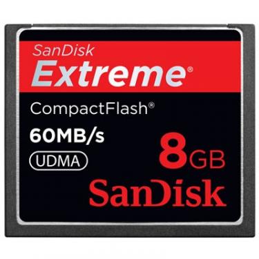 Карта памяти SanDisk 8Gb Compact Flash eXtreme Фото