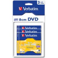 Диск DVD Verbatim mini 1.4Gb 4X Blister 3шт Фото
