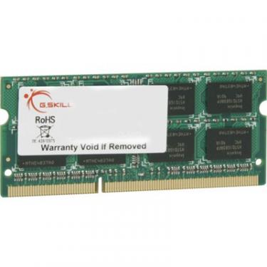 Модуль памяти для ноутбука G.Skill SoDIMM DDR3 4GB 1600 MHz Фото