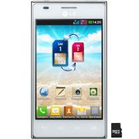Мобильный телефон LG E615 (Optimus L5 Dual) White Фото