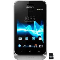 Мобильный телефон Sony ST21i2 Silver (Xperia Tipo Dual) Фото