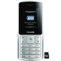 Мобильный телефон Philips Xenium X130 Silver Grey Фото