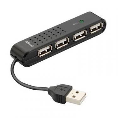Концентратор Trust Vecco 4 Port USB 2.0 Mini Hub Фото