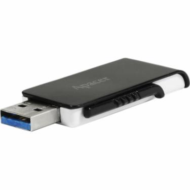 USB флеш накопитель Apacer 64GB AH350 Black RP USB3.0 Фото 7