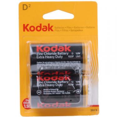 Батарейка Kodak R20 KODAK LongLife * 2 Фото