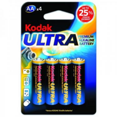 Батарейка Kodak LR06 KODAK Ultra Premium * 4 Фото
