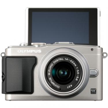 Цифровой фотоаппарат Olympus E-PL5 45 mm + 14-42 mm Flash Air black/silver Фото