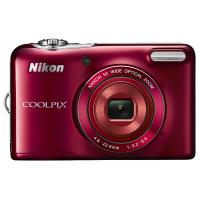 Цифровой фотоаппарат Nikon Coolpix L30 Red Фото 1