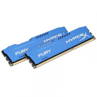 Модуль памяти для компьютера Kingston Fury (ex.HyperX) DDR3 8Gb (2x4GB) 1600 MHz HyperX Fury Blu Фото 1