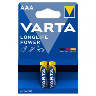 Батарейка Varta AAA Longlife Power лужна * 2 Фото