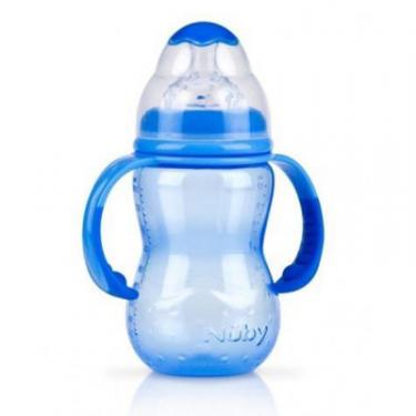 Бутылочка для кормления Nuby голубая Фото