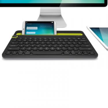 Клавиатура Logitech Bluetooth Multi-Device Keyboard K480 Black Фото 5